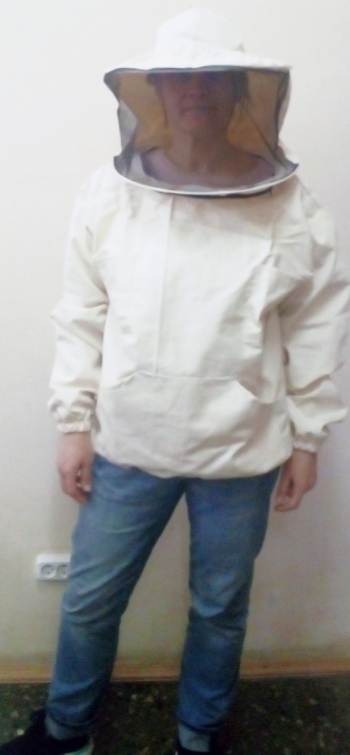 Куртка пчеловода ( Евро 1) маска на молнии